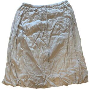 Effortless Crinkle Midi Skirt